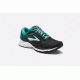 Brooks Launch 5 Womens Road Running Shoes, Black/Teal Green/White, 6 US, Medium, 1202661B003.060