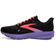 Brooks Launch 9 Running Shoes - Womens, Medium, Black/Coral/Purple, 10.5, 1203731B026.105