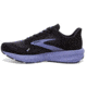 Brooks Launch 9 Running Shoes - Womens, Wide, Black/Ebony/Purple, 10.5, 1203731D060.105