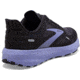 Brooks Launch 9 Running Shoes - Womens, Wide, Black/Ebony/Purple, 10.5, 1203731D060.105