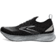 Brooks Levitate StealthFit 6 Running Shoes - Mens, Black/Grey/Oyster, 7.5, 1103971D046.075
