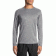 Brooks Men's Ghost Long Sleeve Running Shirt, Heather Asphalt, Small, 211096020.025