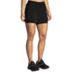 Brooks Moment 5in 2-in-1 Short - Womens, Black, M, 221583001.030
