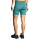 Brooks Moment 5in Short Tight - Womens, Nile Green, XL, 221584336.040