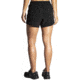 Brooks Moment 5in Short - Womens, Black, XXL, 221582001.045