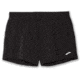 Brooks Moment 5in Short - Womens, Black, XXL, 221582001.045