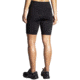 Brooks Moment 8in Short Tight - Womens, Black, XXL, 221585001.045