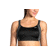 Brooks Moving Comfort Fiona Bra - Womens, Black/Asphalt, 32-D, 350064019.0321D