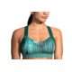 Brooks Moving Comfort Hot Shot Bra - Womens, Teal Canyon/Teal/Forest, S, 300638380.025