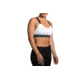 Brooks Moving Comfort Hot Shot Bra - Womens, White/Asphalt/Black, M, 300638174.03