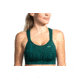 Brooks Moving Comfort Rebound Racer Bra - Womens, Forest Jacquard, 34-D, 350037335.0341D