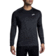 Brooks Notch Thermal Long Sleeve 2.0 - Mens, Extra Large, Black, 211403001.040