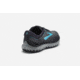 Brooks PureFlow 7 Womens Road Running Shoes, Grey/Black/Green, 12 US, Medium, 1202621B067.120