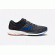 Brooks Ravenna 9 Mens Road Running Shoes, Ebony/Blue/Orange, 7 US, Medium, 1102801D025.070