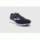 Brooks Ravenna 9 Mens Road Running Shoes, Navy/White/Orange, 8.5 US, Medium, 1102801D471.085