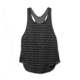 Brooks Ritual Womens Tank Top, Multi Alpha Stripe/Black, Extra Large, 221265-MLTA-ST-BLK-XL