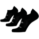 Brooks Run-In No Show 3-Pack Sock, Black, M, 280493001.030