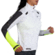 Brooks Run Visible 1/2 Zip - Womens, White/Asphalt/Nightlife, XS, 221564134.020