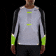 Brooks Run Visible Convertible Jacket - Mens, White/Asphalt/Nightlife, L, 211406134.035