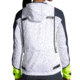 Brooks Run Visible Convertible Jacket - Womens, White/Asphalt/Nightlife, XS, 221560134.020