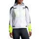 Brooks Run Visible Convertible Jacket - Womens, White/Asphalt/Nightlife, S, 221560134.025