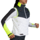 Brooks Run Visible Insulated Vest - Womens, White/Asphalt/Nightlife, M, 221561134.030