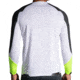 Brooks Run Visible Long Sleeve - Mens, White/Asphalt/Nightlife, S, 211408134.025