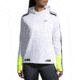 Brooks Run Visible Thermal Hoodie - Womens, Extra Large, White/Asphalt/Nightlife, 221559134.040