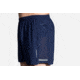 Brooks Sherpa 5 Inch Running Short - Mens, Navy, Small, 211137451.025