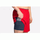 Brooks Sherpa 7 Inch 2-in-1 Mens Running Short, Blaze/Asphalt, Large, 211138-Blaze/Asphalt-L