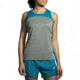 Brooks Sprint Free Tank 2.0 - Womens, Dark Pebble/Lagoon/Nile Green, M, 221605367.030