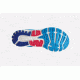 Brooks Transcend 5 Womens Road Running Shoes, Blue/Pink/White, 5 US, Medium, 1202631B474.050