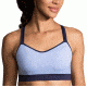 Brooks UpRise Crossback Sports Bra, Seaglass/Navy, Small, 300614440.025