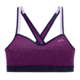 Brooks UpRise Crossback Sports Bra - Womens, Navy/Heather Violet/Lilac, Medium, 300614598.030