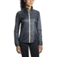 Brooks Women's LSD Runnig Jacket, Asphalt/Reed, Large, 221135010.035