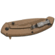 Browning Auric Folding Knife, 3.375in, D2 High Carbon Steel, Drop Point, G10 Handle, N, 3220483