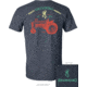 Browning Bg Men's T-shirt Buckmark Tractor X-large Navy