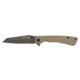 Browning Branded Rock Field 3in Assisted Opening Folding Knife, 7Cr17Mov, Wharncliffe, G10 Handle, N, 3220512