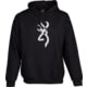 Browning Buckmark Hoodie - Men's, Black, Medium, 5030019902