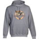 Browning Vintage Emblem Hoodie - Men's, Heather Gray, Small, 5030036901