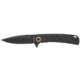 Browning Buckmark Slim Folding Knife - Box, 2.75in, D2 High Carbon Steel, Drop Point, Black Polymer Handle, N, 3220541B