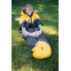 Browning Camping Refuge +15 Sleeping Bag, Charcoal/Gold, 4820036