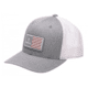 Browning Men's Cap Mustang Back Rec Flag Patch, Gray, 308036691