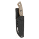 Browning Desolation Fixed Blade Knife, 3.75in, 440-C, Drop Point, Composite Handle, Black, 3220508B