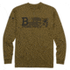 Browning Graphic Long Sleeve Sun Shirt - Mens, Military Green, Medium, 3011796402