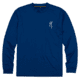Browning Graphic Long Sleeve Sun Shirt - Mens, Navy, XL, 3011789504