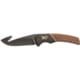 Browning Hunter Fixed Blade Knife, 3.5in, 440-C, Gut Hook Blade, Wood Handle, 3220396