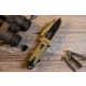 Browning Ignite 2 Fixed Blade Knife, 4in, 7Cr17Mov, Drop Point, Orange Injection Molded, Orange, 3220334