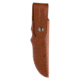 Browning Large Hunter Fixed Blade Knife, 3.625in, 440-C, Drop Point, Wood Handle, Split Grain Leather, 3220397B