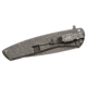 Browning Nine Mile 3in Folding Knife, Drop Point, D2 Tool Steel Blade, Wood Handle, Black, 3220471